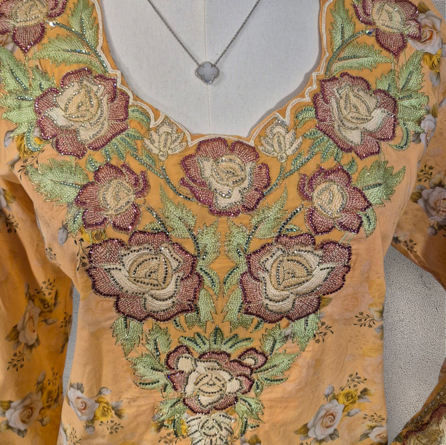 Sunlit Rose – Cotton Mukhawar