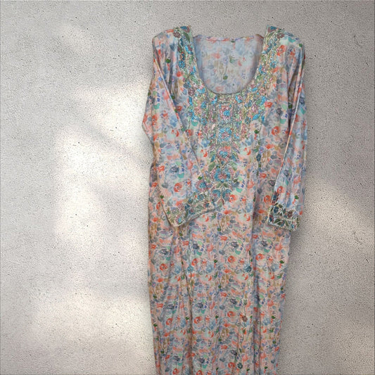 Watercolour Bloom – Cotton Mukhawar