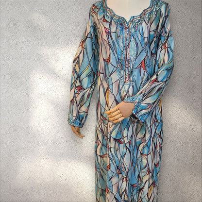 Sea Glass Light – Silk Cotton Mukhawar