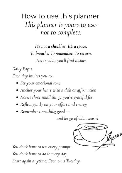 Mukhawar Moments: A 31-Day Summer Survival Planner [Early Bird Offer]