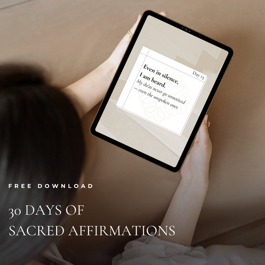 🌙 30 Days of Sacred Affirmations