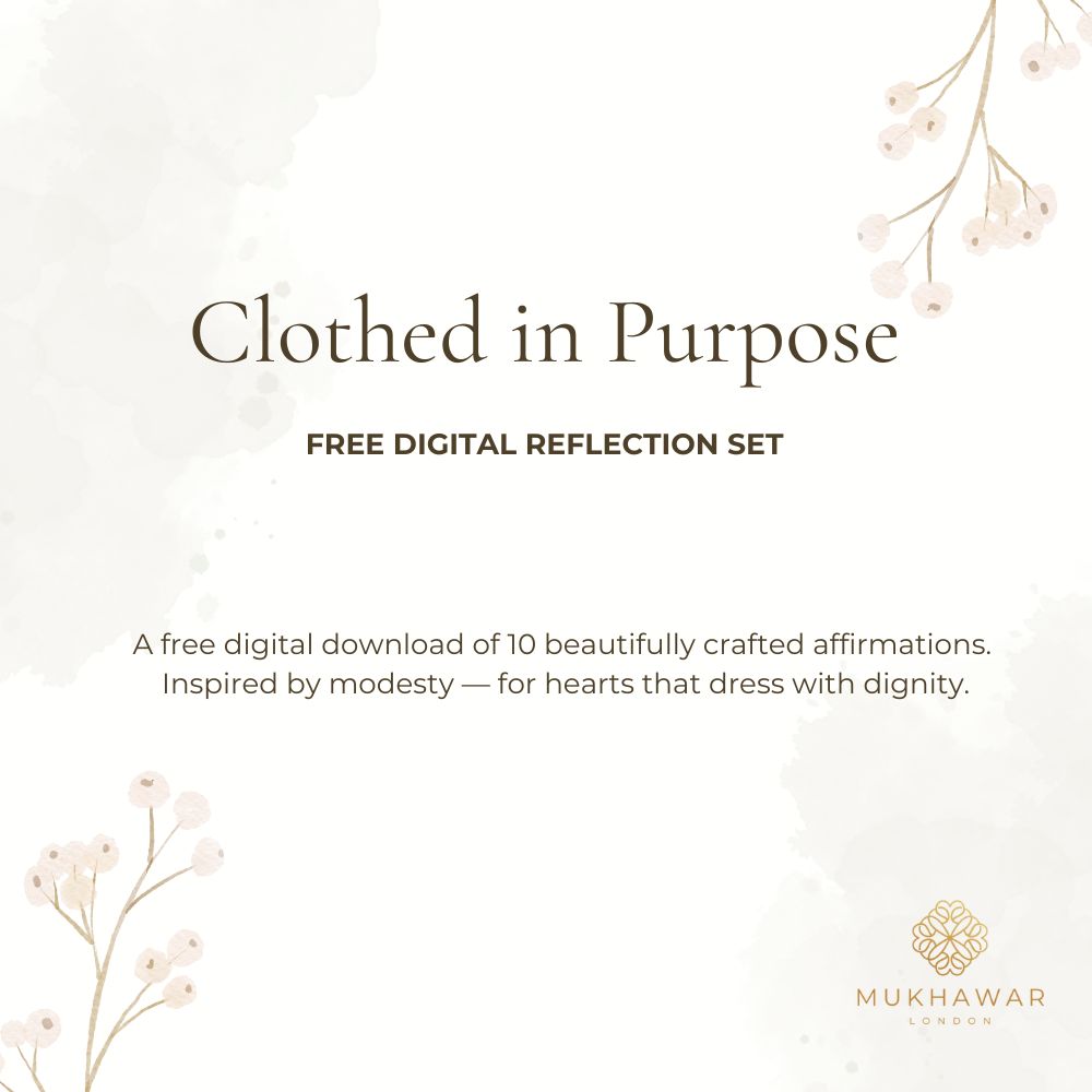 Clothed in Purpose – Free Digital Reflection Set