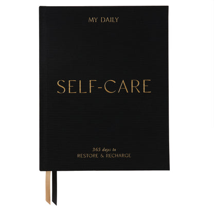 Blush and Gold Black self-care journal 2