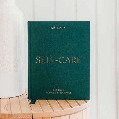 Blush and Gold Jupiter self-care journal 3