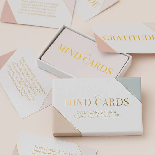 LSW Mind Cards daily mindfulness and self-care prompts