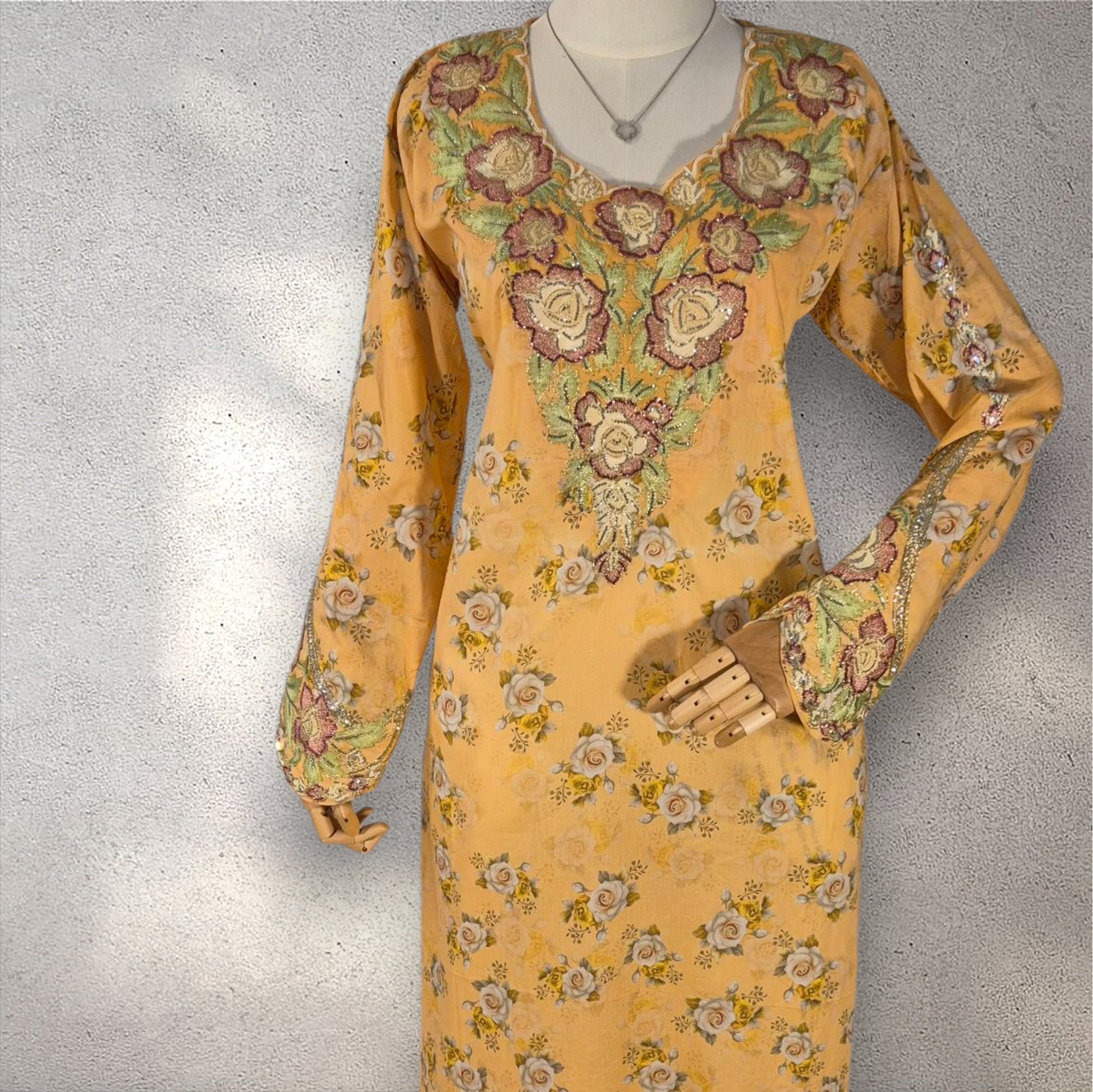 Sunlit Rose – Cotton Mukhawar