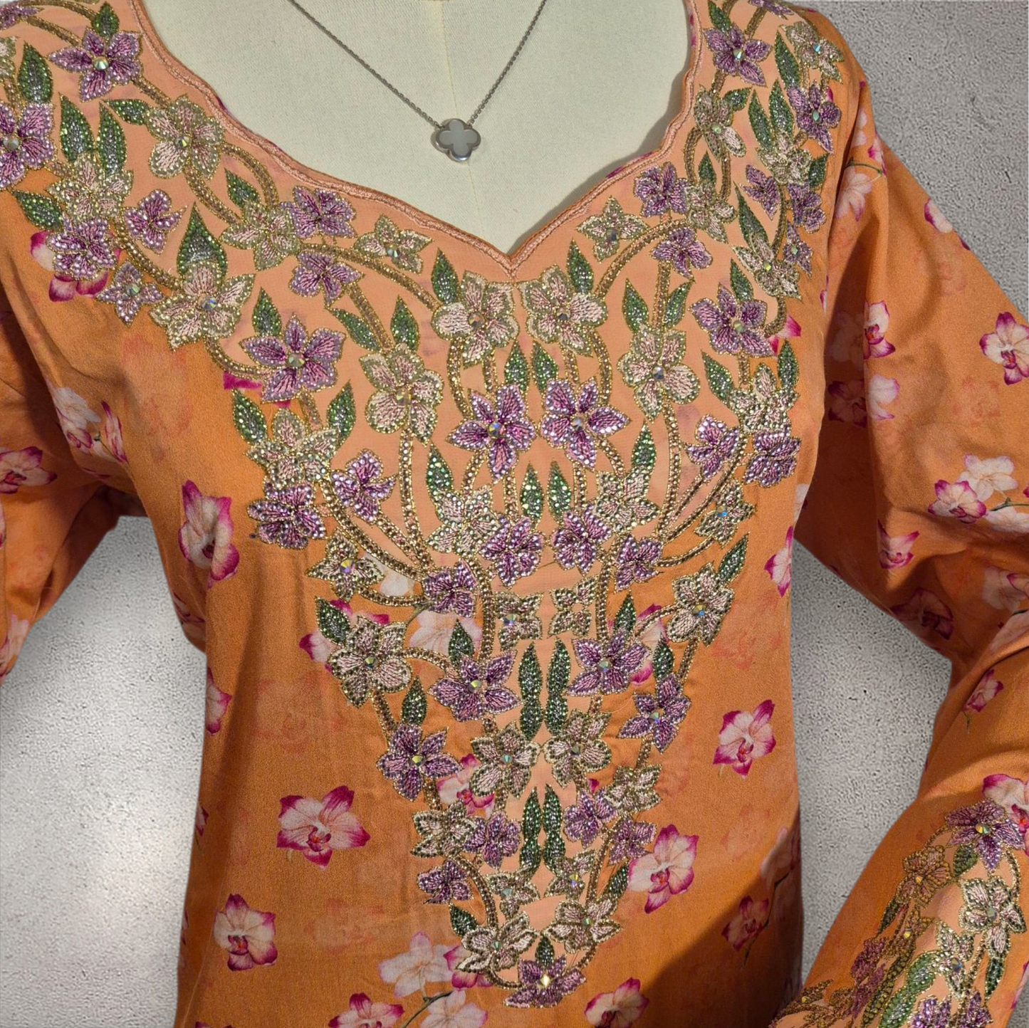 Apricot Bloom – Cotton Mukhawar