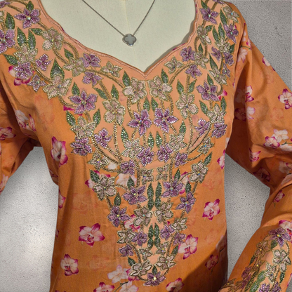 Apricot Bloom – Cotton Mukhawar