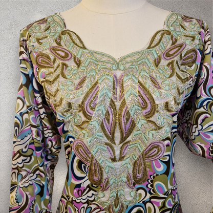 Golden Swirl – Silk Mukhawar