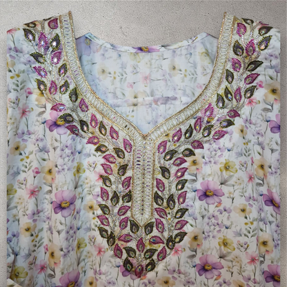Lilac Field – Cotton Mukhawar