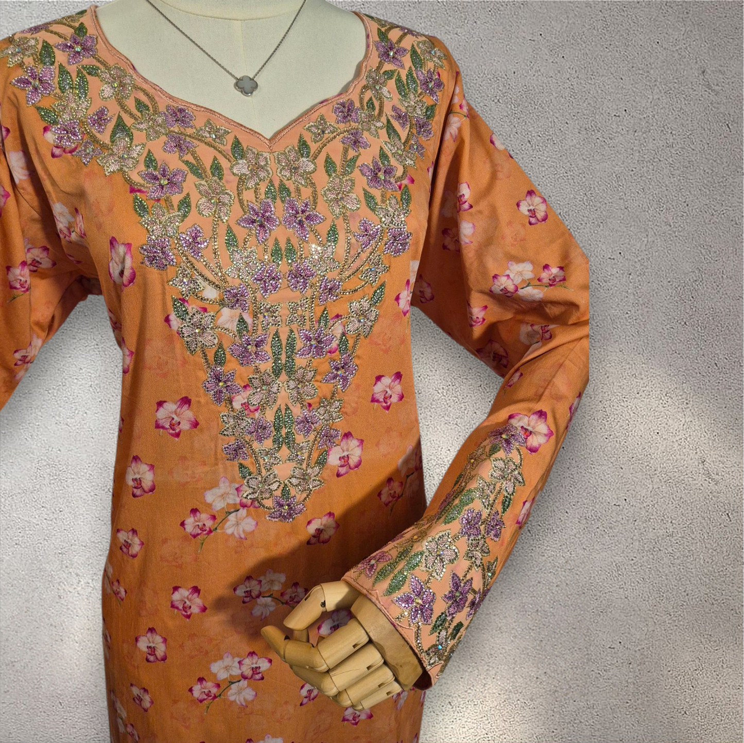 Apricot Bloom – Cotton Mukhawar