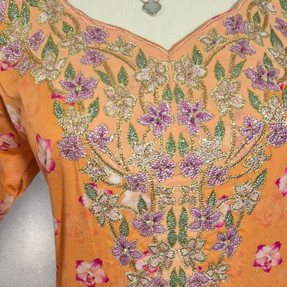 Apricot Bloom – Cotton Mukhawar