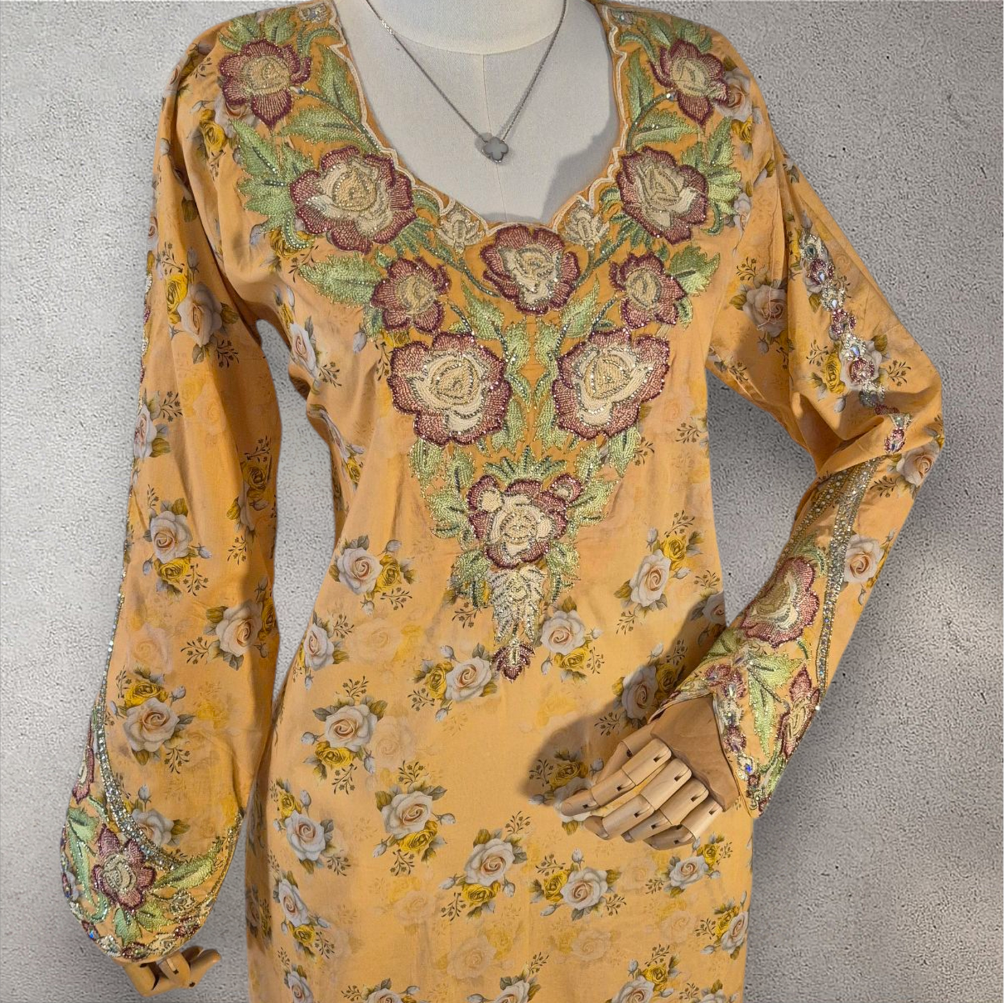 Sunlit Rose – Cotton Mukhawar