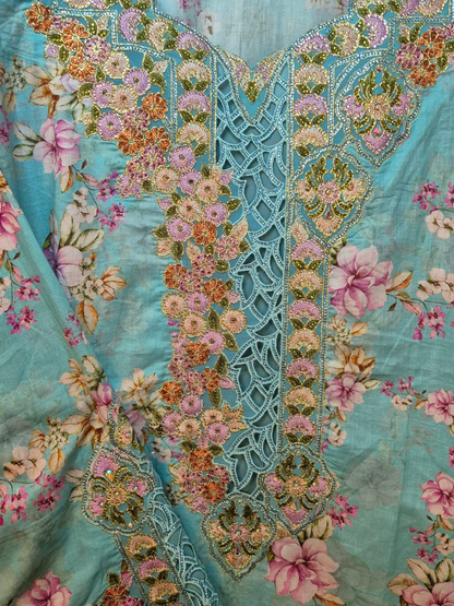 Sky Bloom - Cotton Mukhawar