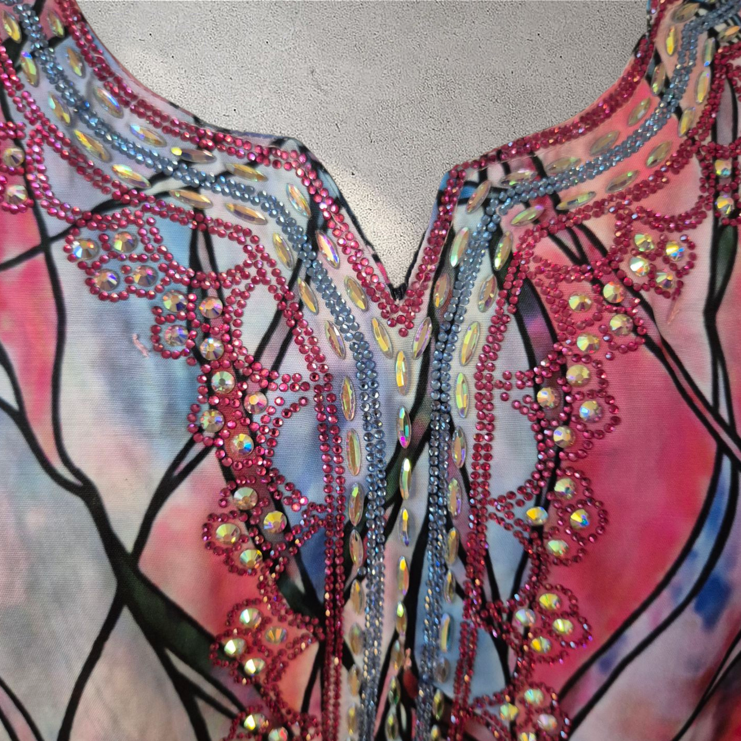 Sunset Prism – Silk Cotton Mukhawar