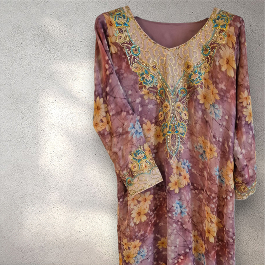 Dusky Bloom – Chiffon Mukhawr