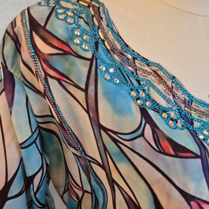Sea Glass Light – Silk Cotton Mukhawar