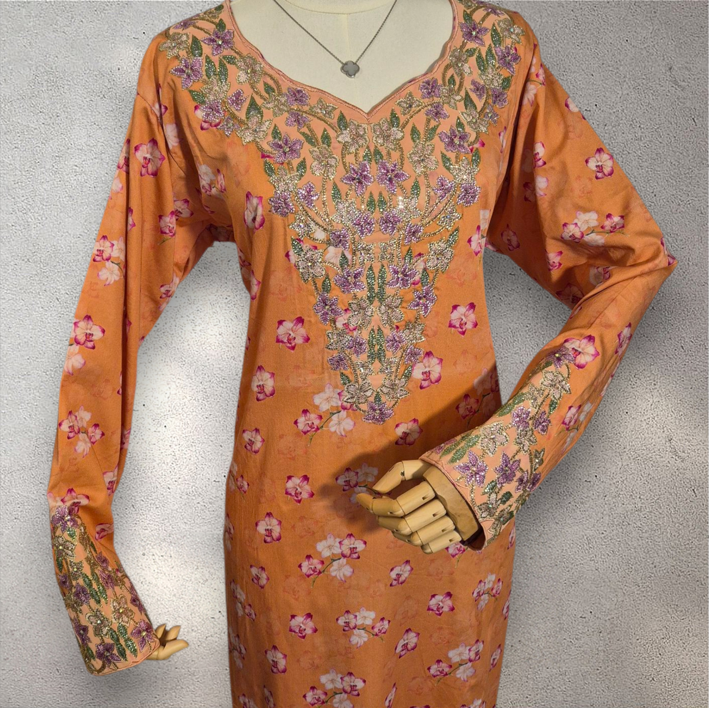 Apricot Bloom – Cotton Mukhawar