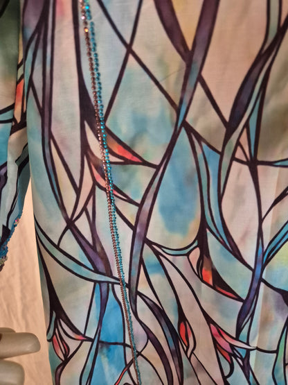 Sea Glass Light – Silk Cotton Mukhawar