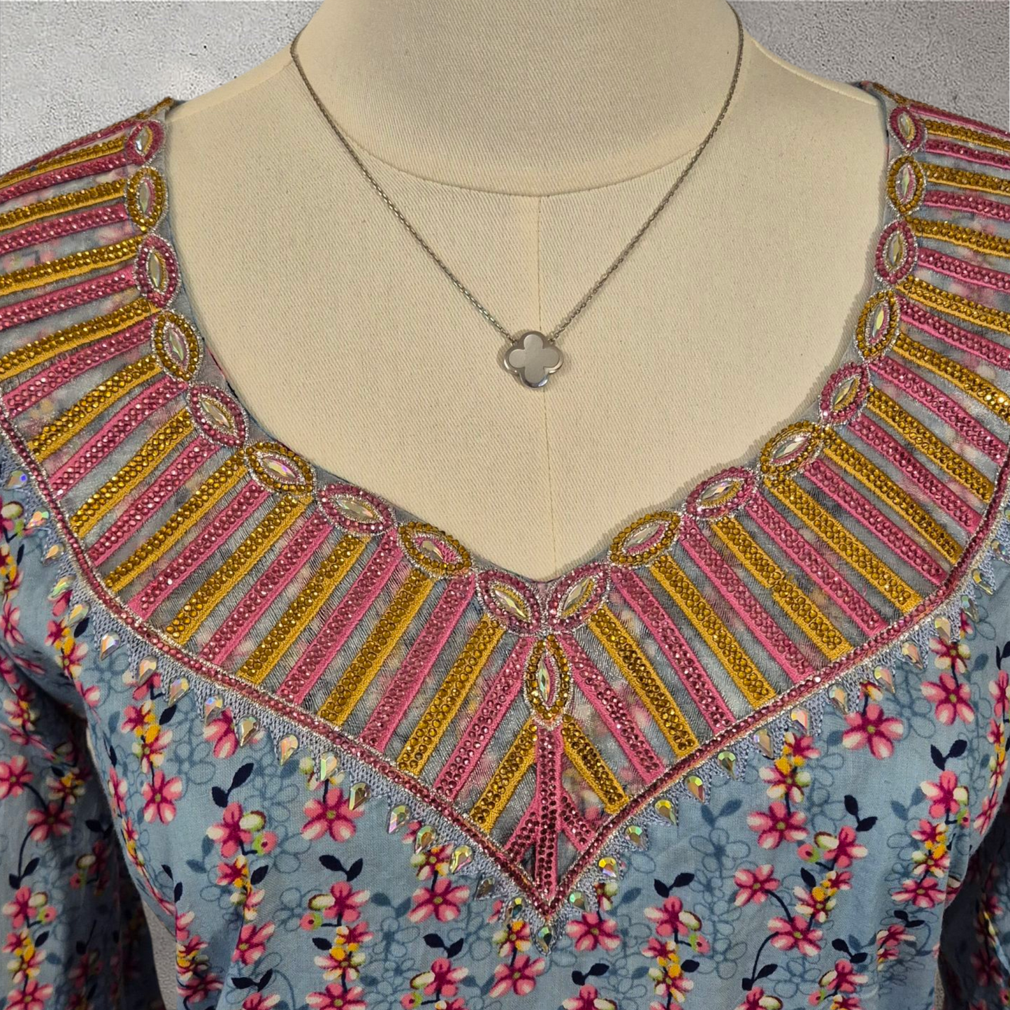 Wild Indigo – Cotton Mukhawar