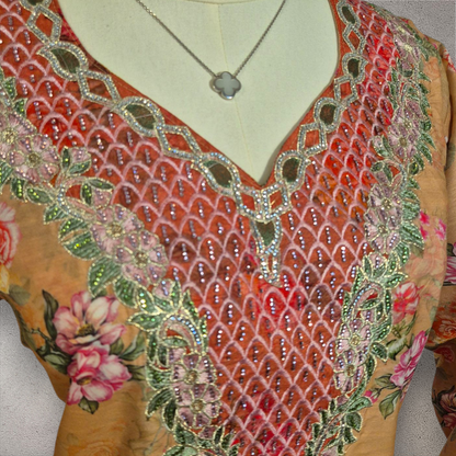 Rosewood Lattice – Cotton Mukhawar