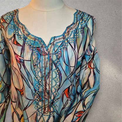 Sea Glass Light – Silk Cotton Mukhawar