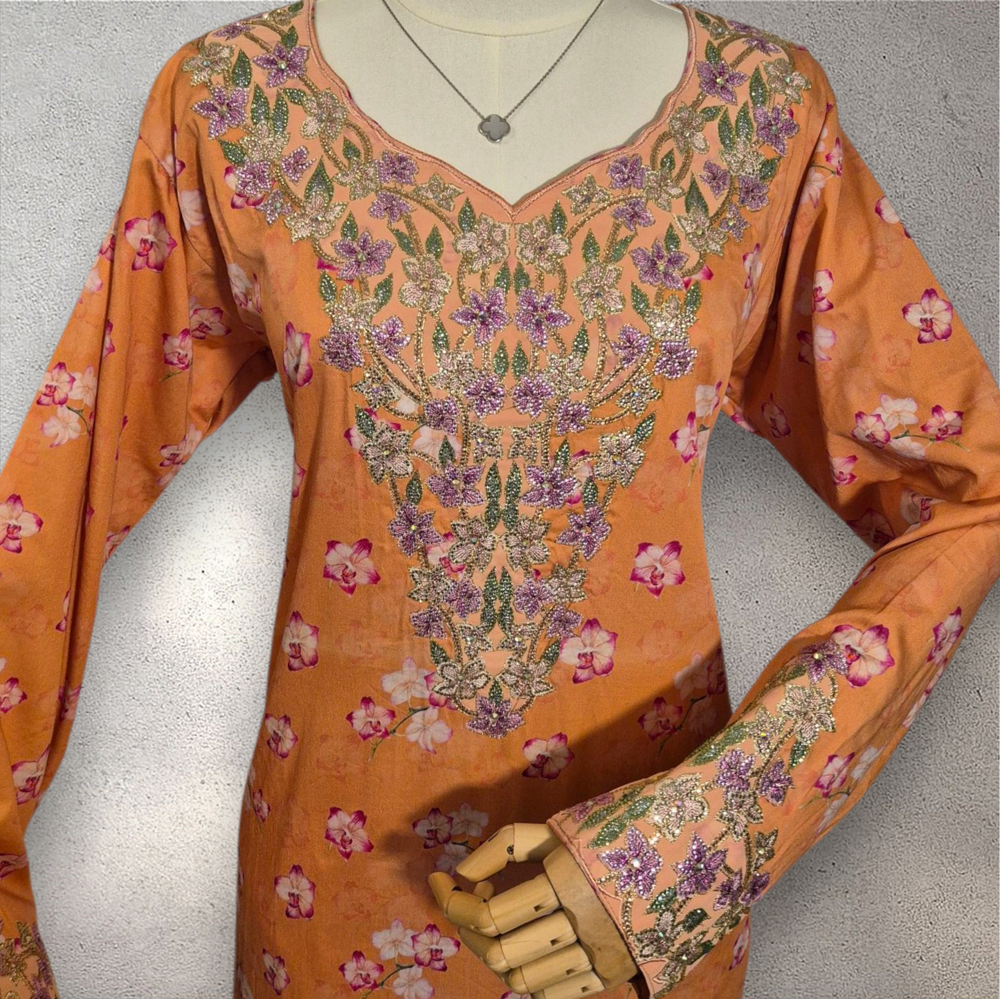Apricot Bloom – Cotton Mukhawar