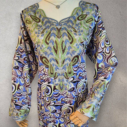 Electric Garden – Silk Cotton Mukhawar