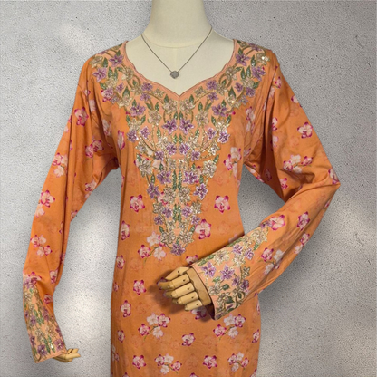 Apricot Bloom – Cotton Mukhawar