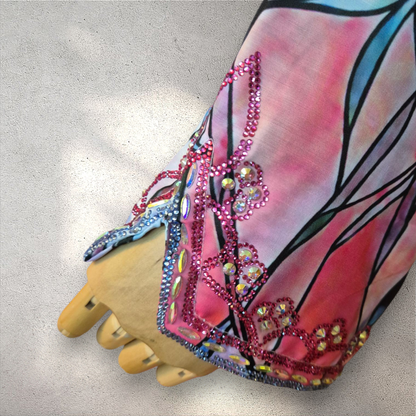 Sunset Prism – Silk Cotton Mukhawar
