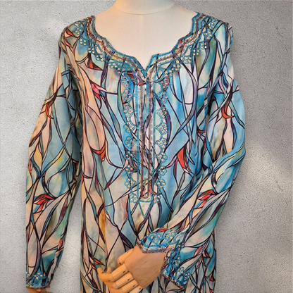 Sea Glass Light – Silk Cotton Mukhawar