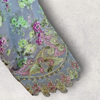 Moonlit Thyme - Silk Mukhawar